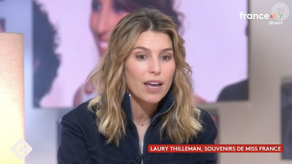 Laury Thilleman dans "C à Vous" France 5 13 mars 2026