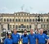 À Turin plus précisément, pour le Tour Automobile d'Italie. Une course créée en 1934 et qui rassemble collectionneurs et passionnés de belles voitures. 

Emmanuel-Philibert de Savoie et Adriana Abascal @Instagram