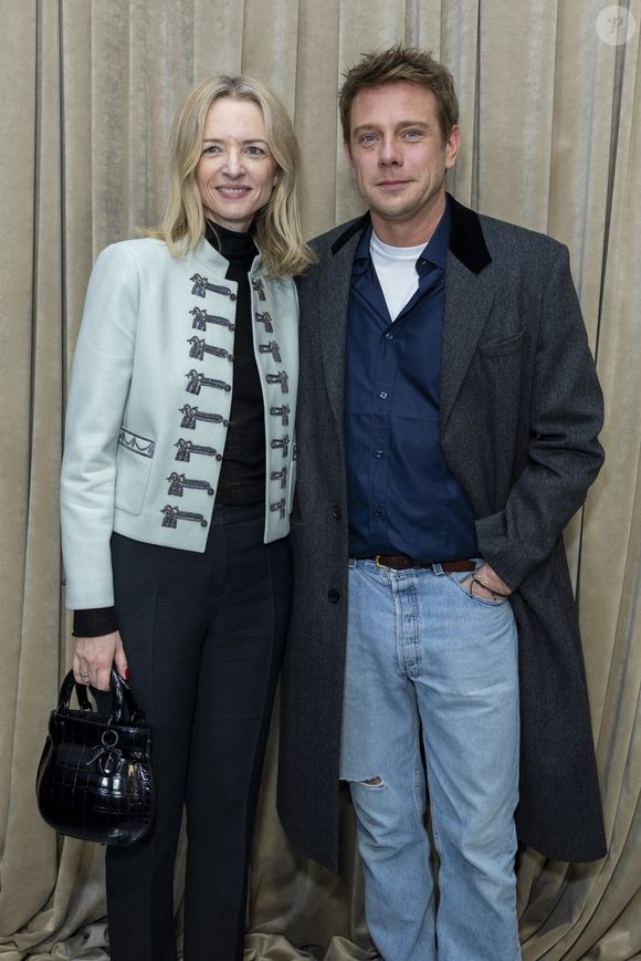 Delphine Arnault et Jonathan Anderson (J.W. Anderson) - Greeting au défilé Dior "Collection Haute Couture Printemps/Eté 2026" lors de la Fashion Week de Paris (PFW), au musée Rodin, à Paris, France, le 26 janvier 2026. © Olivier Borde/Bestimage