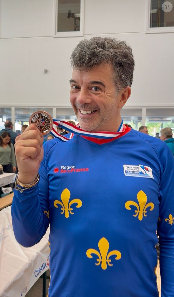 Stéphane Plaza médaillé de bronze en vélo artistique en 2025
