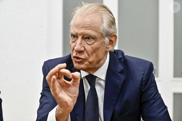 Dominique de Villepin ancien premier ministre - Dominique de Villepin en visite à Damazan dans le Lot et Garonne le 14 décembre 2025. Thierry Breton/PsnewZ/Bestimage
