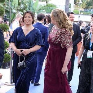 Louis Ducruet, Marie Ducruet (enceinte) et Camille Gottlieb - La famille princière au photocall et cérémonie de clôture de la 63ème édition du Festival de Télévision de Monte-Carlo (63rd Golden Nymph) au Grimaldi Forum à Monaco le 18 juin 2024.

© Denis Guignebourg / Bestimage
