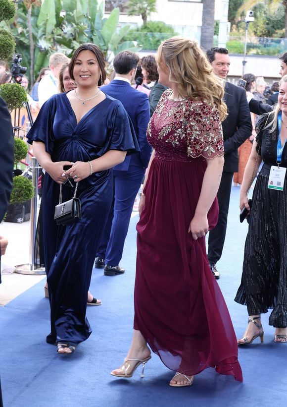 Louis Ducruet, Marie Ducruet (enceinte) et Camille Gottlieb - La famille princière au photocall et cérémonie de clôture de la 63ème édition du Festival de Télévision de Monte-Carlo (63rd Golden Nymph) au Grimaldi Forum à Monaco le 18 juin 2024.

© Denis Guignebourg / Bestimage