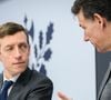 Le gouvernement envisage des ajustements concrets sur le fonctionnement de Parcoursup et la gestion de l'orientation scolaire.

Édouard Geffray, Ministre de l’Éducation nationale, Philippe Baptiste, Ministre de l’Enseignement supérieur, de la Recherche et de l’Espace lors d'une réunion interministérielle à Paris, le 18 octobre 2026. 

© Eric Tschaen / Pool / Bestimage
