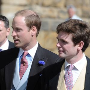 Le prince William a retrouvé son fidèle compagnon Thomas van Straubenzee

Le prince William et le prince Harry assistent au mariage de Thomas van Straubenzee et de Lady Melissa Percy a Northumbria en Angleterre FLYNET UK / BESTIMAGE