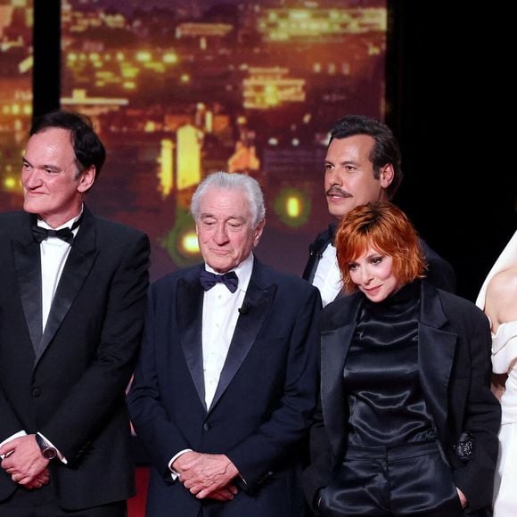 Leonardo DiCaprio, Quentin Tarantino, Robert de Niro, Laurent Lafitte, Mylène Farmer, Juliette Binoche, Jeremy Strong - Cérémonie d'ouverture du 78ème Festival International du Film de Cannes, au Palais des Festivals à Cannes. Le 13 mai 2025.
© Borde-Jacovides-Moreau / Bestimage