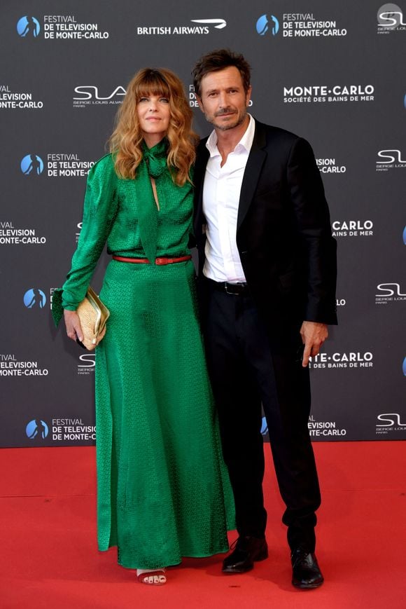 Gwendoline Hamon et Alexandre Varga lors de la soirée d'ouverture du 60ème Festival de Télévision de Monte-Carlo au Grimaldi Forum à Monaco, le 18 juin 2021. Créé en 1961 par le Prince Rainier III de Monaco, le Festival de Télévision de Monte-Carlo présente, depuis plus d'un demi-siècle, les tendances du petit écran et anticipe les révolutions du secteur. © Bruno Bébert/Bestimage