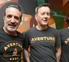 Un atelier dégustation chez Maison Aventure, le projet qu'il a récemment monté avec 3 amis bordelais

Jean Dujardin, Olivier Carsoule, Antoine Gravouil  - J. Dujardin lors de la soirée de dégustation du whisky de seigle français « Aventure » (Bordeaux Distilling Co), dont il est partenaire, à Bruxelles, le 13 mars 2026. Photonews / Bestimage