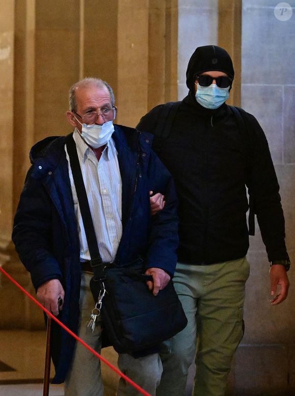 Aomar Aït Khedache - Deuxième jour du procès de la rue tronchet des "papys braqueurs" de Kim Kardashian à Paris, France, le 29 avril 2025. © Christian Liewig/Bestimage