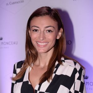 Rachel Legrain-Trapani (Miss France 2007) - Inauguration du restaurant italien gastronomique "Il Carpaccio" au Royal Monceau à Paris le 6 octobre 2021. © Rachid Bellak/Bestimage