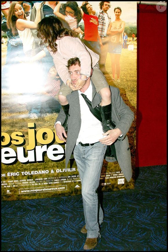 Archive - Jean-Paul Rouve et Ilona Bachelier à l'avant-première de Nos Jours Heureux, au cinéma UGC Normandy. Guillaume Gaffiot/Bestimage
