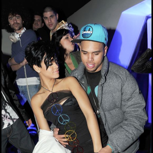 Rihanna et Chris Brown au Palais Maillot à Paris RACHID BELLAK / BESTIMAGE
