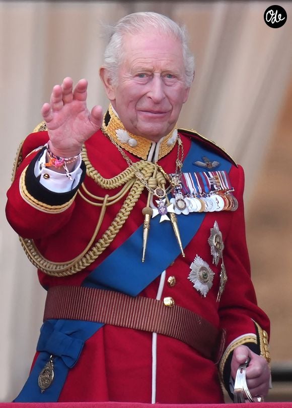 King Charles (le roi Charles III d’Angleterre) assiste à Trooping the Colour au palais de Buckingham, à Londres (Royaume-Uni), le 13 juin 2026. © Julien Burton / Bestimage