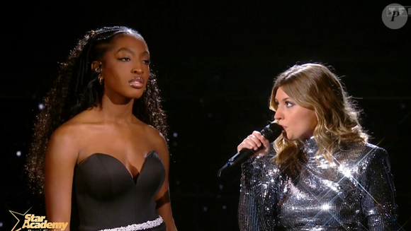 Elle a affronté Marine
Demi-finale de Franck et Ebony dans la "Star Academy 2024", le 18 janvier 2025, sur TF1