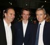 En novembre dernier, Bernard Arnault et sa famille ont racheté le club du Paris FC
Bernard Arnault avec Xavier Niel (compagnon de Delphine Arnault) et Frédéric Arnault - Inauguration de "La maison des Startups LVMH" à la station F à Paris le 9 avril 2018. © Denis Guignebourg/Bestimage