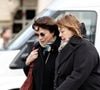 Tous sont apparus très touchés par cette disparition.

Michèle Bernier - Obsèques d'Isabelle Mergault à la Coupole du Père-Lachaise à Paris le 30 mars 2026. © Cyril Moreau - Dominique Jacovides / Bestimage
