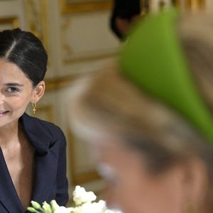 L'animatrice de télévision belge Tatiana Silva lors déjeuner de travail avec les acteurs français et belges de l'industrie créative et culturelle à l'Hôtel de Ville de Paris, France, le 15 octobre 2024, le deuxième jour de la visite officielle du couple royal belge en France. © Didier Lebrun/Pool/Photonews/Bestimage
