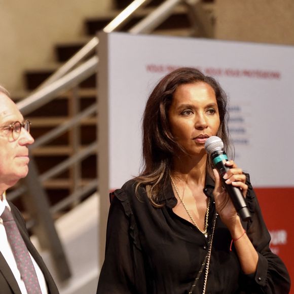Renaud Muselier, président du conseil régional de Provence-Alpes-Côte d'Azur, Karine Le Marchand - Karine Le Marchand participe à la manifestation "L'amour est tout près" à l'Hôtel de Région Paca à Marseille, le 30 octobre 2025.

© Luc Boutria / Nice Matin / Bestimage