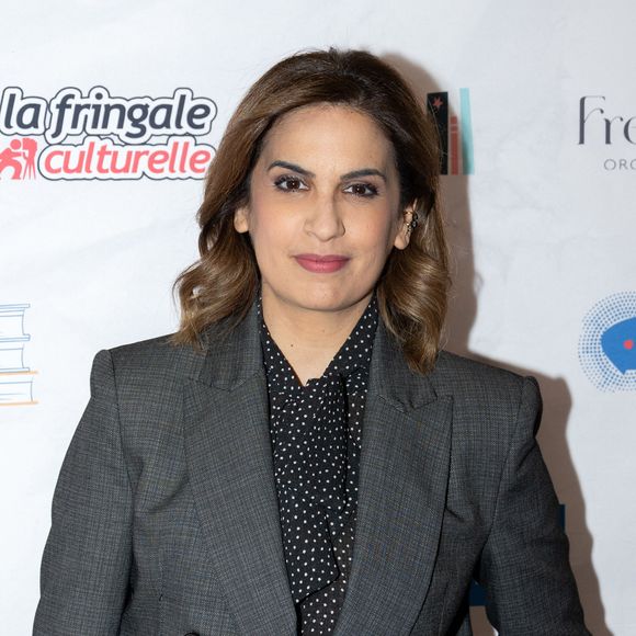 Sonia Mabrouk participe au festival du livre « Des Livres, Des Artistes » à La Maison de la Chimie, le 1er décembre 2024 à Paris, en France. Photo de Nasser Berzane/ABACAPRESS.COM