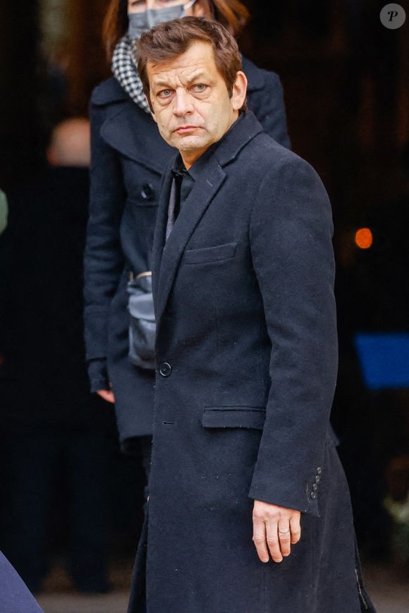 Laurent Mariotte - Obsèques de Jean-Pierre Pernaut en la Basilique Sainte-Clotilde à Paris le 9 mars 2022.

© Cyril Moreau / Bestimage