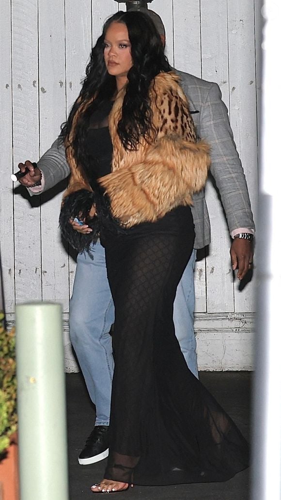 ASAP Rocky a organisé une fête d'anniversaire surprise pour Rihanna chez Giorgio Baldi à Santa Monica. Photo par Backgrid USA / Bestimage