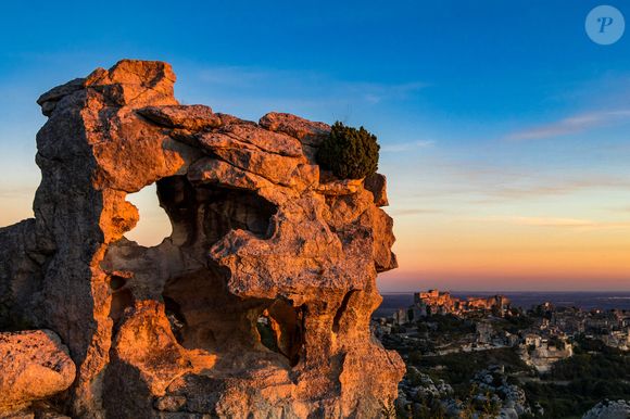 Bouches-du-Rhône (13). Vue des Baux-de-Provence, au sein du parc naturel régional des Alpilles.
Photo : Bertrand Bodin / Only France / ABACAPRESS.COM