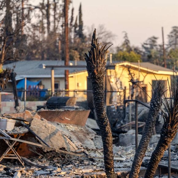 Incendies à Los Angeles: le quartier de Pacific Palisades et Altadena ravagés par les incendies  © Amy Katz/ZUMA Press Wire