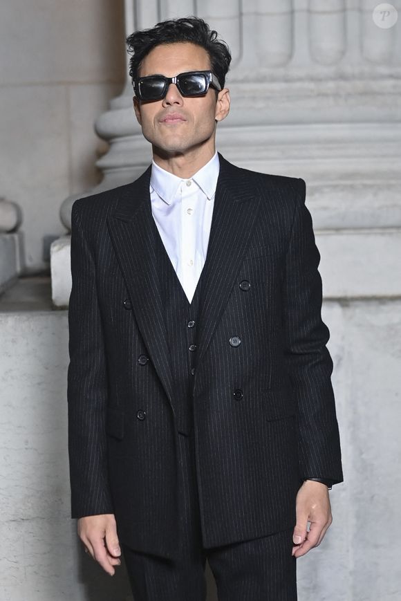 Rami Malek - Photocall du Défilé de mode Saint Laurent Collection Homme Printemps-Été 2026 dans le cadre de la Fashion Week de Paris, France, le 27 janvier 2026.
 
© Olivier Borde / Bestimage