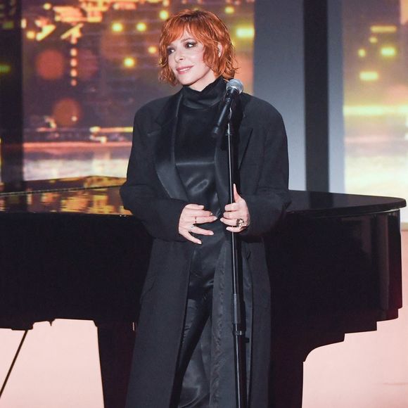 Mylene Farmer lors de la cérémonie d'ouverture du 78ème Festival de Cannes le 13 mai 2025, à Cannes, dans le sud de la France. Photo par Aurore Marechal/ABACAPRESS.COM