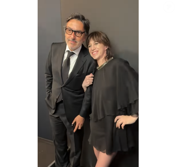 Charlotte Gainsbourg et Yvan Attal. Photo par Instagram