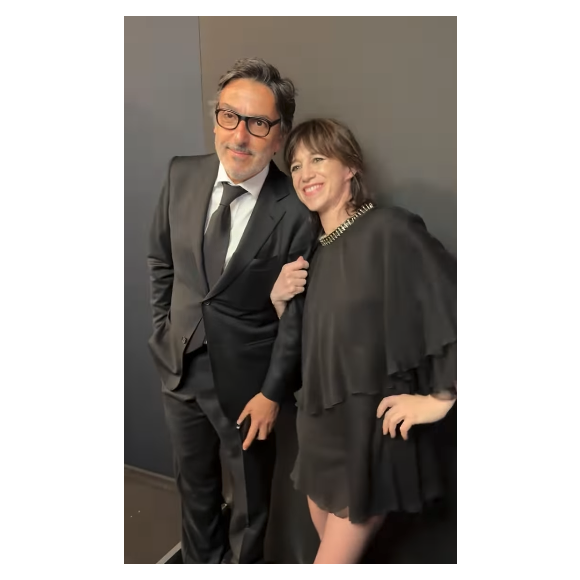 Charlotte Gainsbourg et Yvan Attal. Photo par Instagram