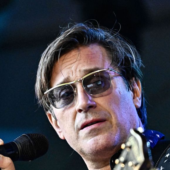 Thomas Dutronc en concert lors du 5ème Festival de Jazz en Albret à Nérac, le 14 septembre 2025. 
© Thierry Breton / PsnewZ / Bestimage