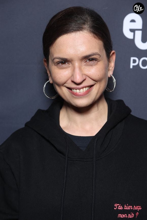 Lucie Bernardoni participe à la « Pop Up Influence Party » organisée par Aurélien Cassirame, à Paris, le 2 février 2025, en France. Photo de Jérôme Domine/ABACAPRESS.COM