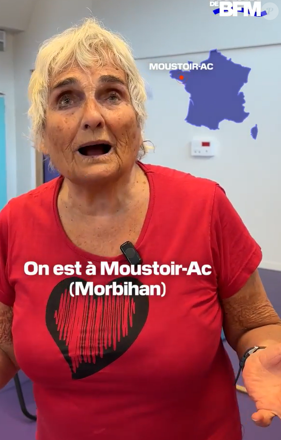 Son but premier est d'aider les personnes âgées à conserver leur souplesse et à entretenir leur musculature.

Maryvonne, prof de sport à 91 ans.