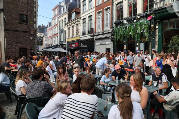 Illustration de la braderie de Lille, Nord, France, le 2 septembre 2023. © Laurent Sanson/Panoramic/Bestimage