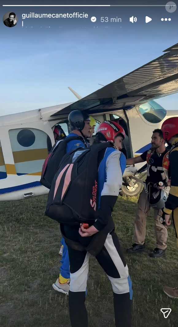 Guillaume Canet au Cap Ferret pour fêter ses 53 ans avec ses amis.