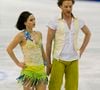 Loin de sa carrière de patineuse mais toujours dans le domaine du sport...

Les danseurs sur glace français Nathalie Pechalat et Fabian Bourzat se produisent lors d'une séance d'entraînement de danse sur glace aux Championnats du monde de patinage artistique 2012 de l'UIP à Nice, France, le 26 mars 2012. Photo par Patrice Masante/ABACAPRESS.COM