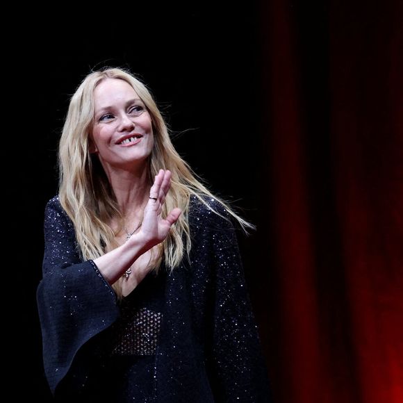 Vanessa Paradis lors de la 15ème édition du festival Lumière à Lyon le 12 octobre 2024.

© Dominique Jacovides / Bestimage