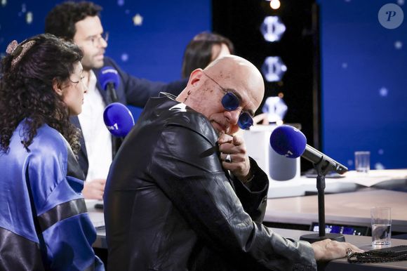 Exclusif - Pascal Obispo, lors de la 500 ème de Culture et Média sur Europe 1 en présence de nombreux invités, à Paris, France, le 23 janvier 2026. © Jack Tribeca/Bestimage