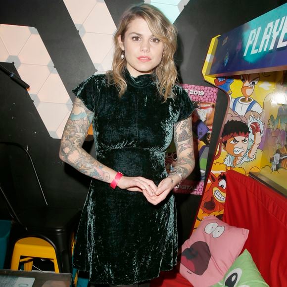 Béatrice Martin, dite Cœur de pirate - Soirée pour la sortie de l'album "Back dans les Bacs" à la salle player one à Paris le 15 octobre 2019. © Christophe Aubert via Bestimage