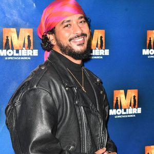 Slimane Nebchi à la générale presse du spectacle musical "Molière, l'opéra urbain" au Palais des Sports à Paris. Le 16 novembre 2023

© Veeren / Bestimage