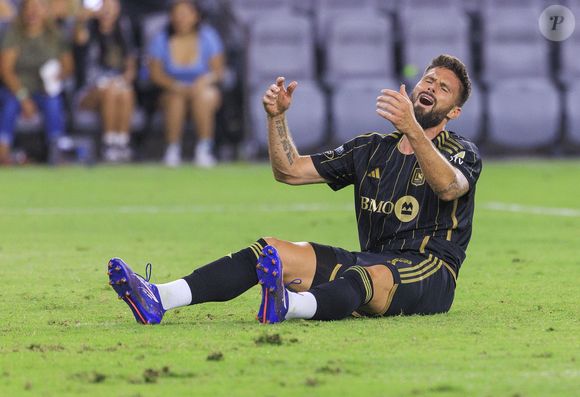 Olivier Giroud le 21 août 2024 à Los Angeles.