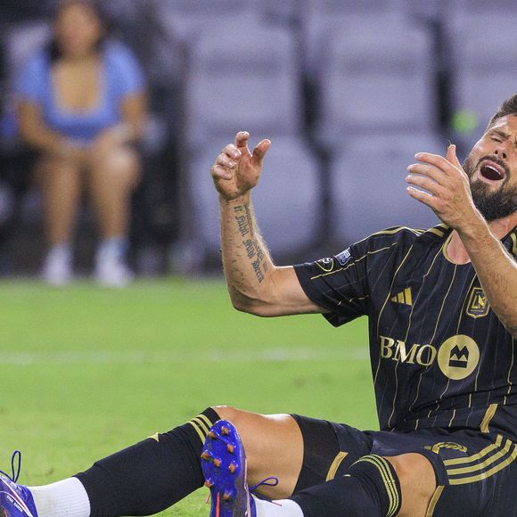 Olivier Giroud le 21 août 2024 à Los Angeles.