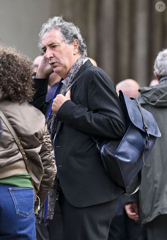 François Morel - Obsèques du réalisateur Laurent Tirard en l'église de Sant-Germain-des-Près à Paris le 11 septembre 2024.  
Agence / Bestimage