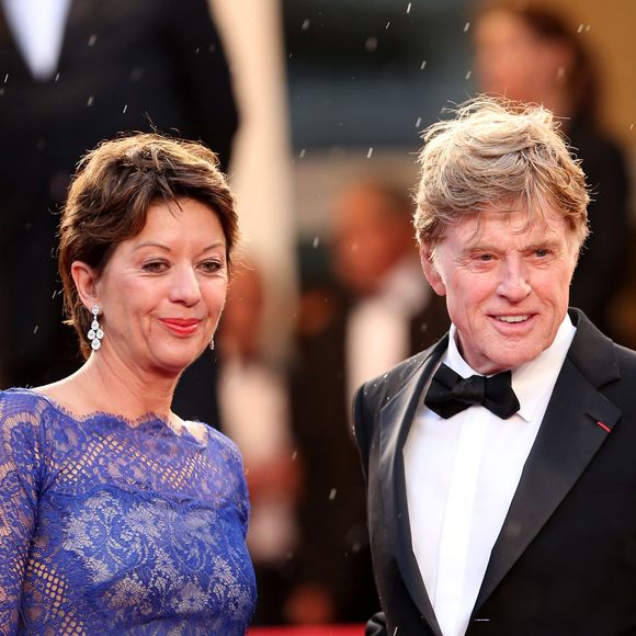 Robert Redford et sa femme Sibylle Szaggars - Montee des marches du film "All is lost" lors du 66eme festival du film de Cannes. Le 22 mai 2013 © BORDE-MOREAU / BESTIMAGE