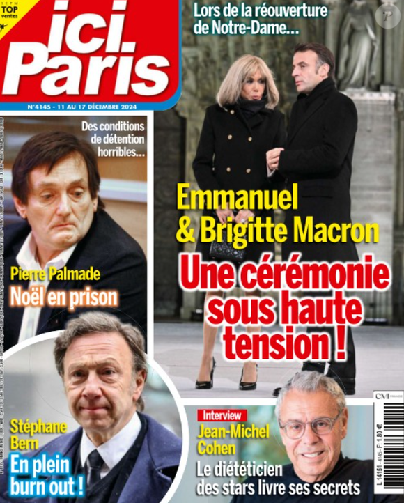 Couverture du magazine "Ici Paris" , numéro du 11 décembre 2024