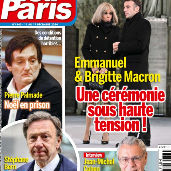 Couverture du magazine "Ici Paris" , numéro du 11 décembre 2024