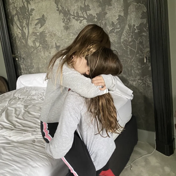 Marc-Olivier Fogiel et son mari François Roelants sont les heureux parents de Mila et Lily, nées par mère porteuse - Instagram