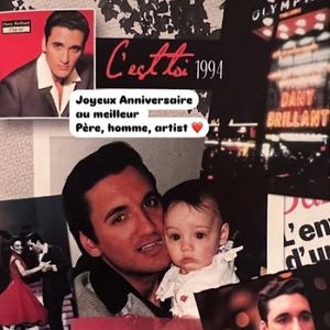 "Joyeux anniversaire au meilleur père, homme et artiste", a écrit Leah Brillant via sa story Instagram.

Dany Brillant et sa fille Leah immortalisés sur Instagram. (Capture d'écran).