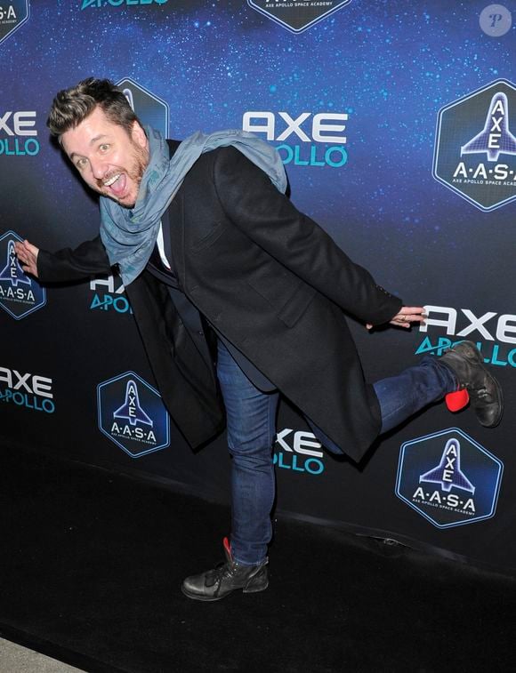 Bruno Guillon - Soiree des 30 ans de Axe a l'Atelier Basfroi a Paris le 10 Janvier 2013. © Agence Bestimage